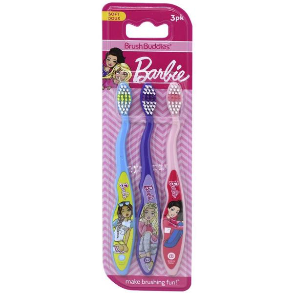 Barbie Toothbrush 3PC