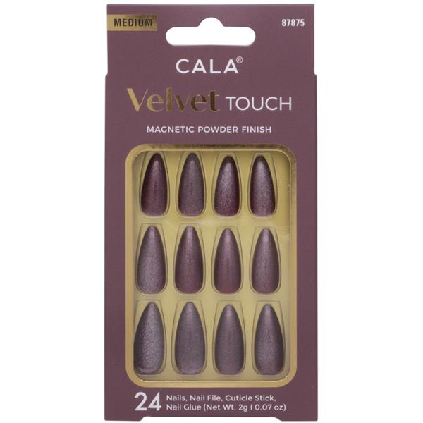 CALA Velvet Touch Magnetic Powder Medium Nail Set
