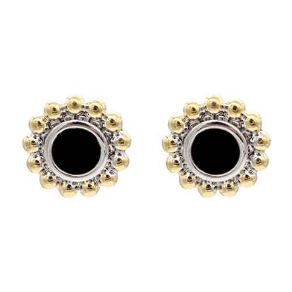 14K Gold Plated Post Earrings (12 Units)