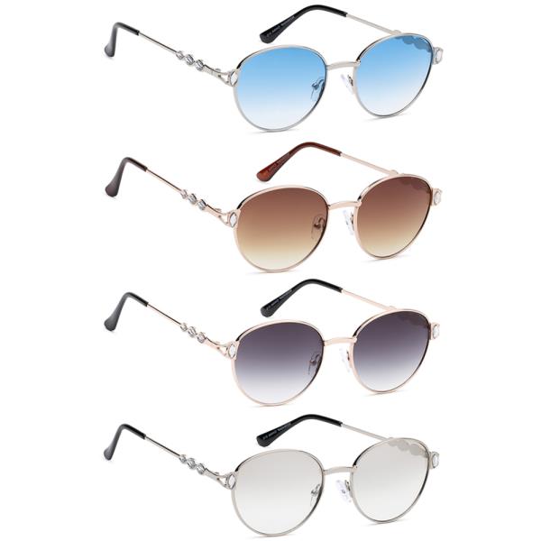 Round Stylish Sunglasses 1DZ