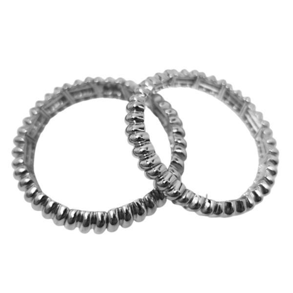 Stretch W Metal Bracelet