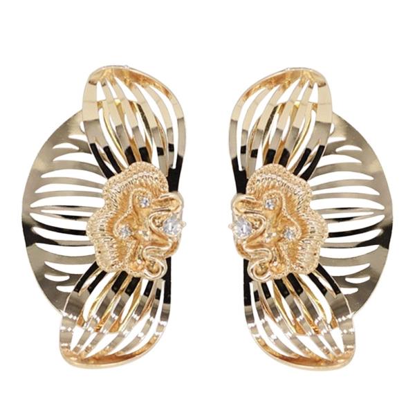 Filigree Halt Flower Earring