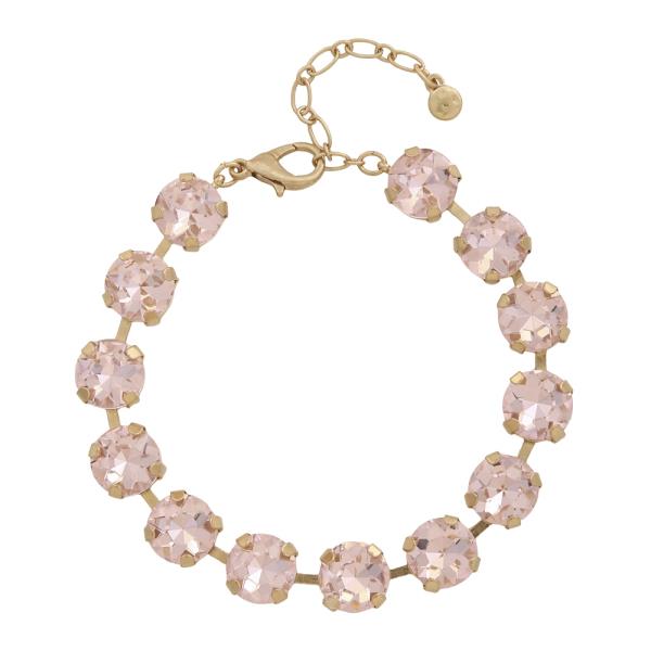 Rhinestone Tennis Bracelet