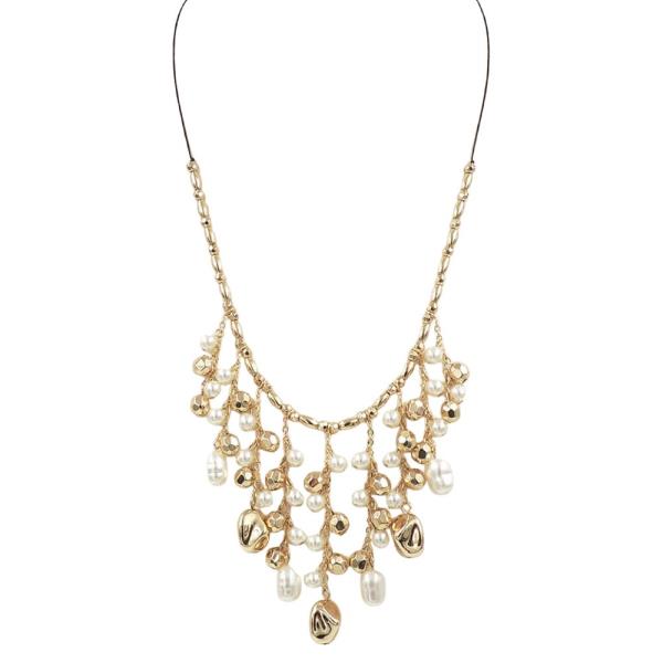 Pearl Tassel Pendant Necklace