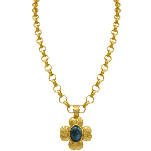 Vintage Flower Necklace