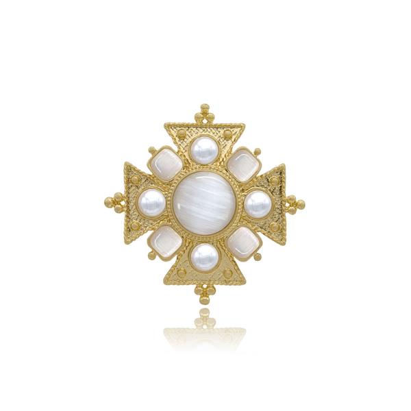 BYZANTINE CROSS BROOCH