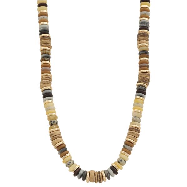 Mix Multi Color Bead Necklace