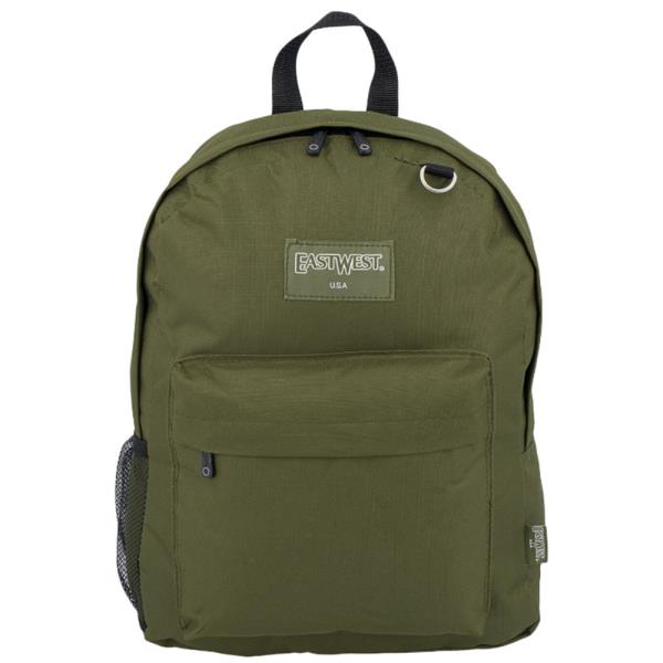 Olive Green East West Backpack