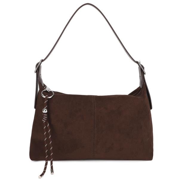 CHIC SUEDE SHOULDER BAG