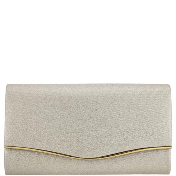 Modern Textured Evening Clutch Bag