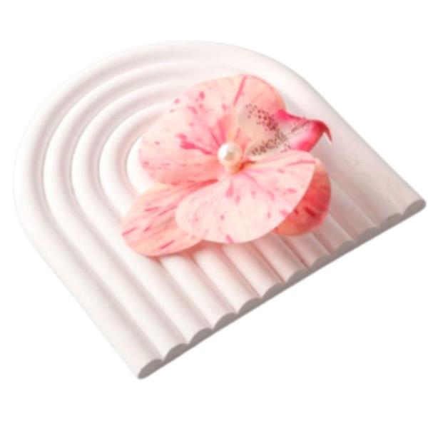 Artificial Orchid Pearl Clip
