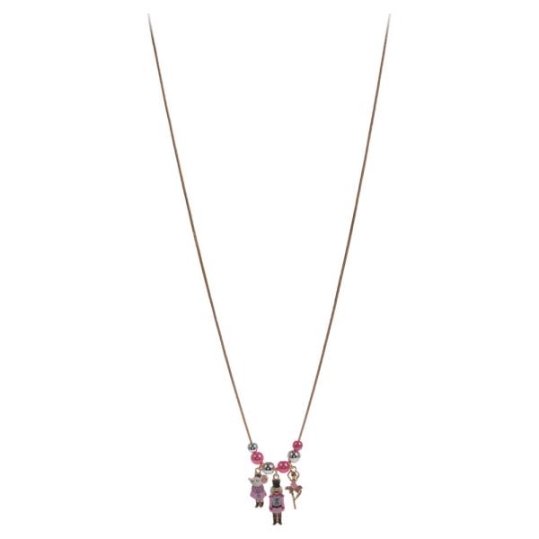 CHRISTMAS NUTCRACKER ICONS CHARMS  SHORT NECKLACE