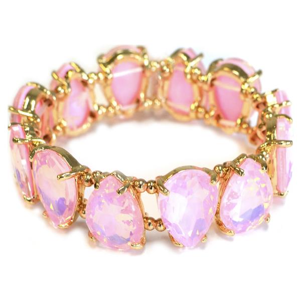 Crystal Stone Stretch Bracelet