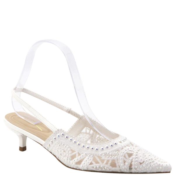 STUD SLINGBACK MINI HEEL