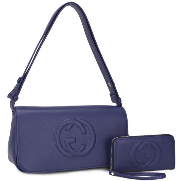 2IN1 Shoulder Crossbody Bag W Wallet Set