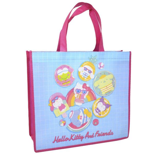 HELLO KITTY and Friends Large Non Woven Tote Bag