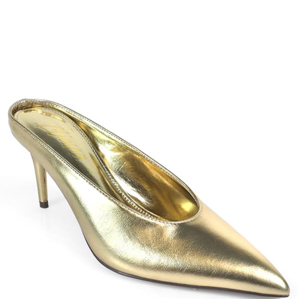 POINTED TOE MULE