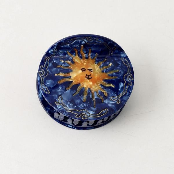 ACETATE SUN HAIR CLAW CLIP