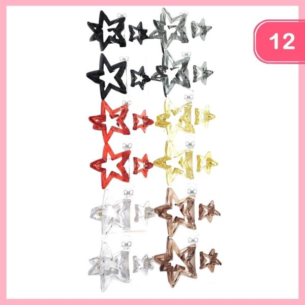 Star Hair Claw Clip (12 Units)