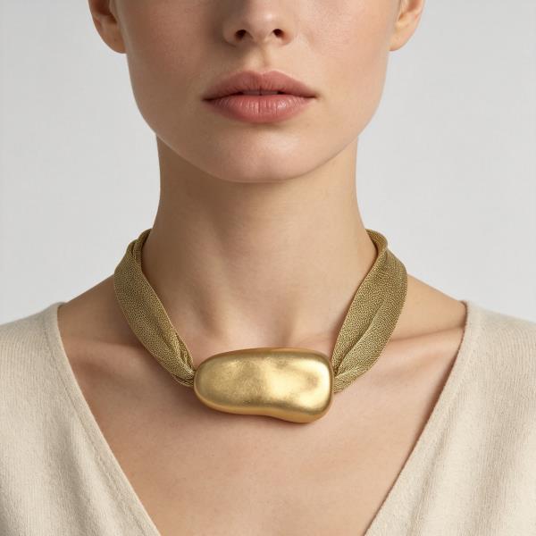 Sealife Shell Charm Statement Necklace