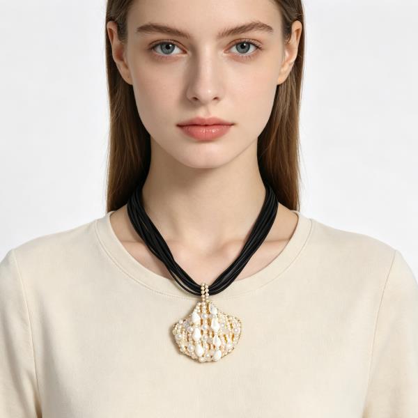 Sealife Shell Pendant Necklace