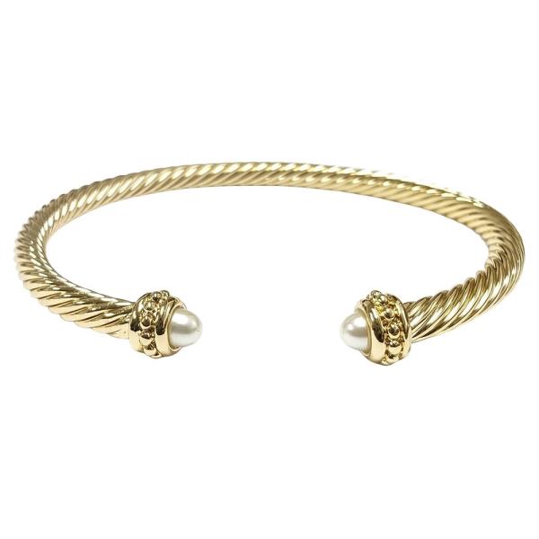 Pearl Head Bead Rope Wire Bracelet