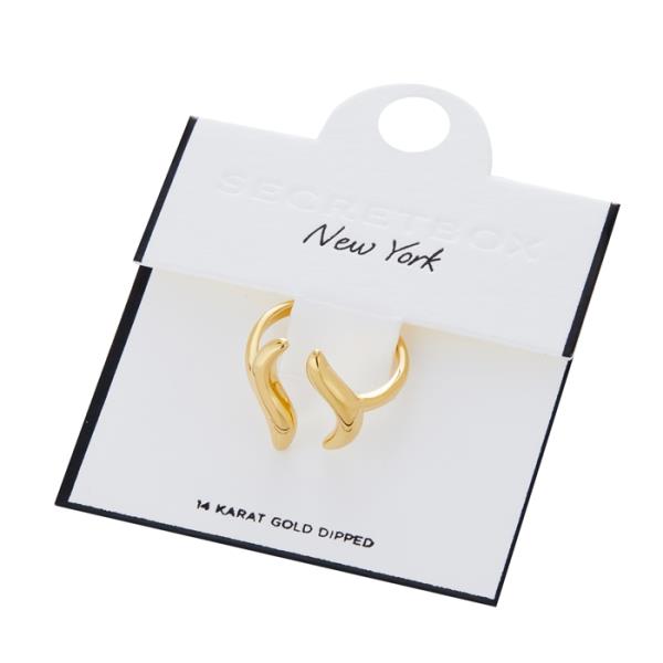 SECRET BOX STAINLESS STEEL WIDE OPEN RING
