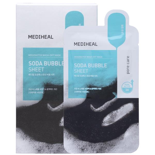 MEDIHEAL Mogongtox Soda Bubble Mask (10 Units)
