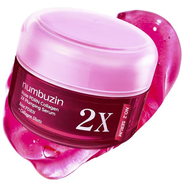 Numbuzin No 2 Rose PDRN Collagen 2X Serum