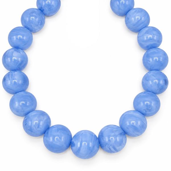 24mm Acrylic Beaded Necklace
