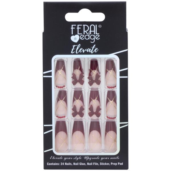 FERAL EDGE ELEVATE DESIGN NAIL DECORATION SET