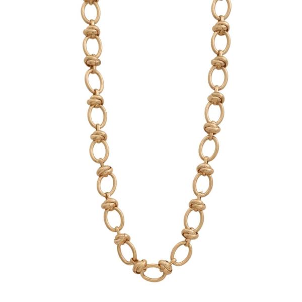 Chunky Statement Link Necklace