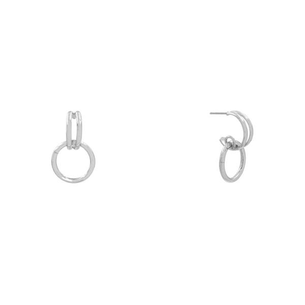 LINK HUGGIE HOOP EARRING