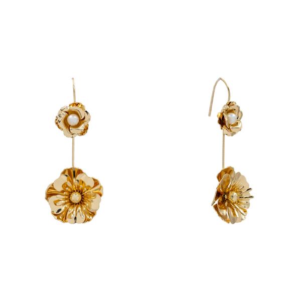 Floral Drop Earring