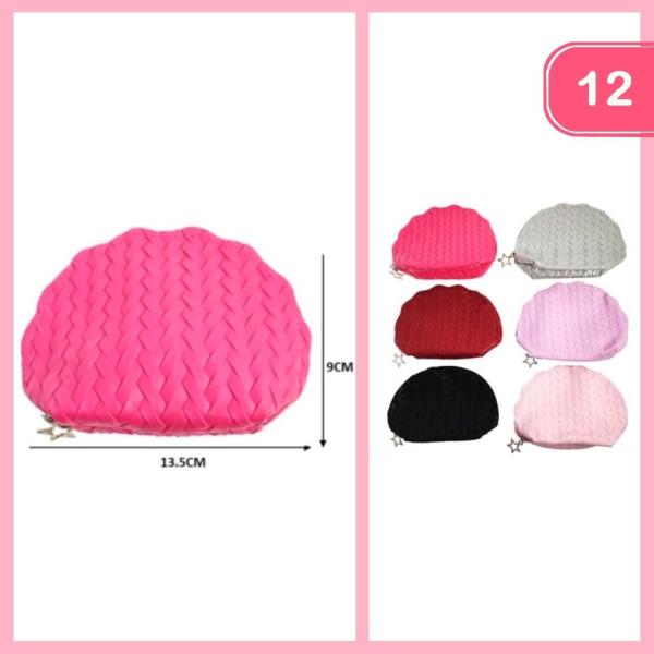 Braided Coin Purse Pouch (12 Units)