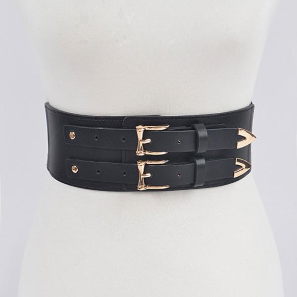 Corset Stretch Belt W Two Buckles