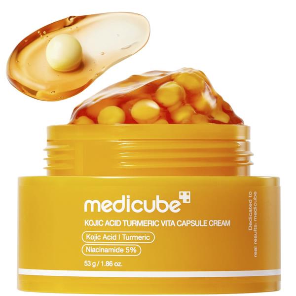 MEDICUBE Kojic Acid Turmeric Vita Capsule Cream
