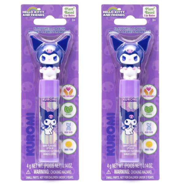 KUROMI LIP BALM W TOPPER