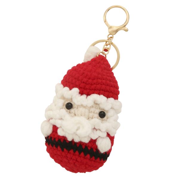 CROCHET CHRISTMAS KEYCHAIN