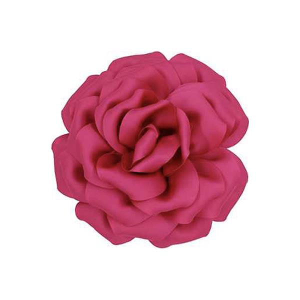 FABRIC ROSE BROOCH