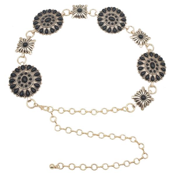 Western Concho Chain Belt