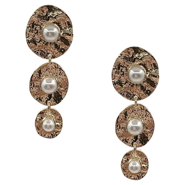 Rhodium Earring