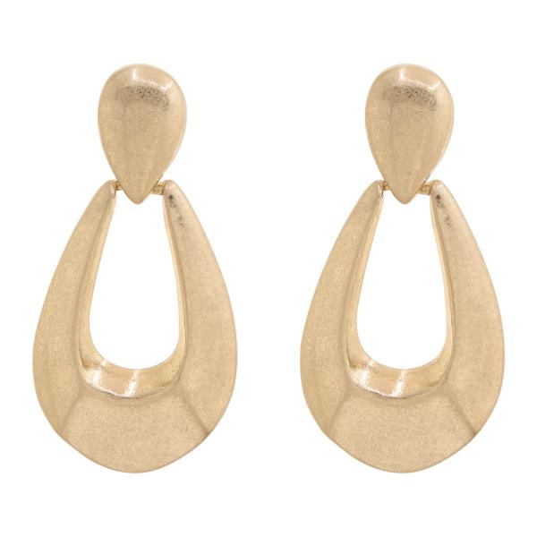 Teardrop Post Earring