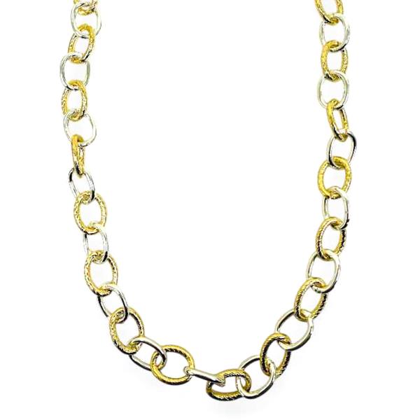 ALLOY CHAIN LINK NECKLACE