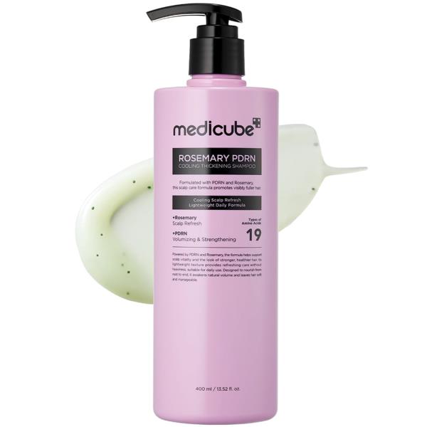 MEDICUBE ROSEMARY PDRN COOLING THICKENING SHAMPOO