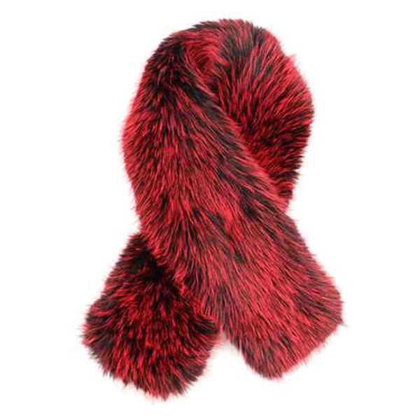 FAUX FUR LOOP SCARF
