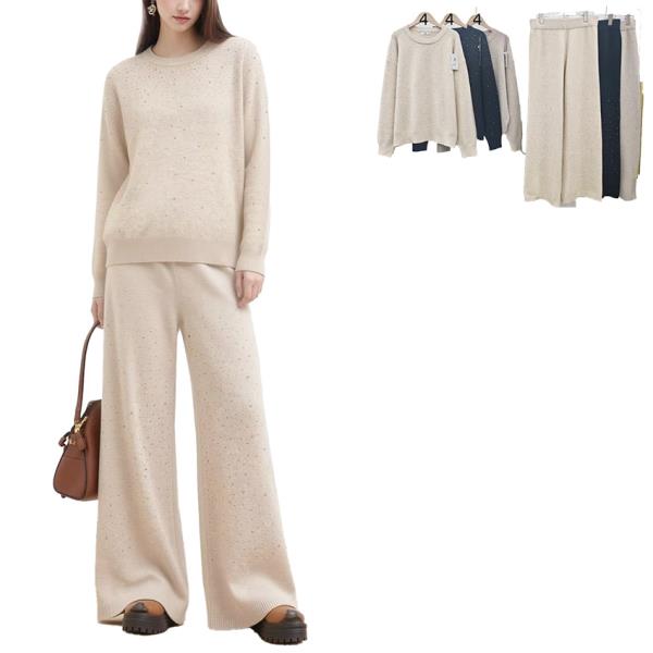 KNIT TOP PANT SET