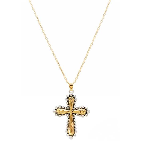 WESTERN CROSS PENDANT NECKLACE