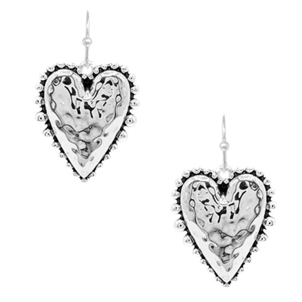 Western Heart Dangle Earring