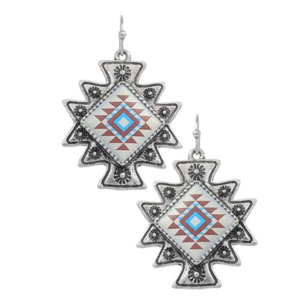 Western Aztek Earring